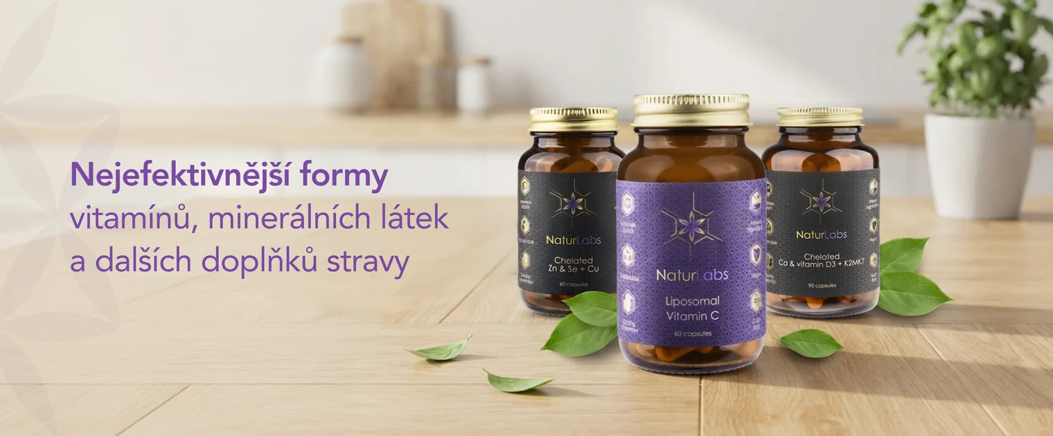Nejefektivnější formy vitamínů, minerálních látek a dalších doplňků stravy