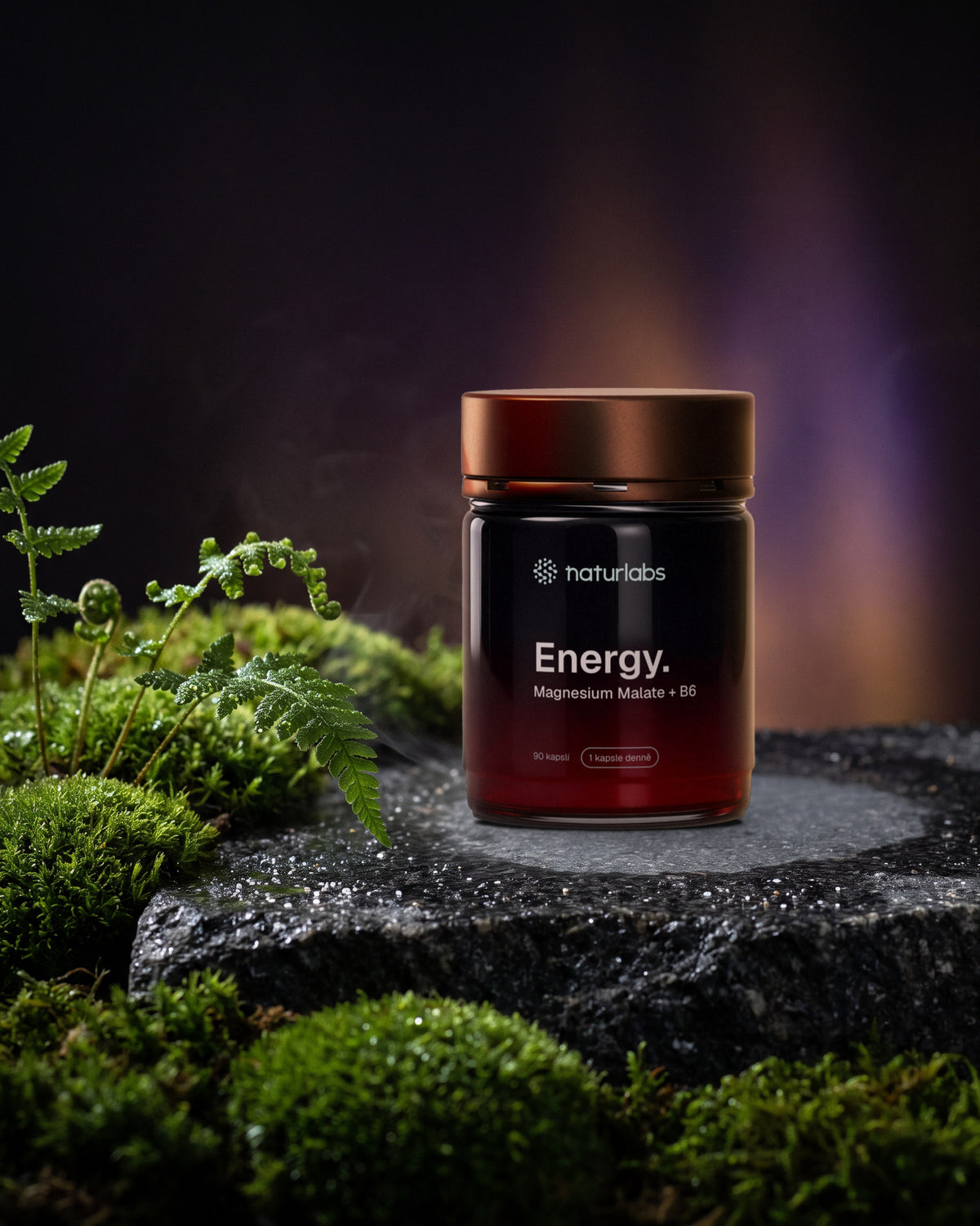 Energy. Energie a méně únavy, návrh nového obalu