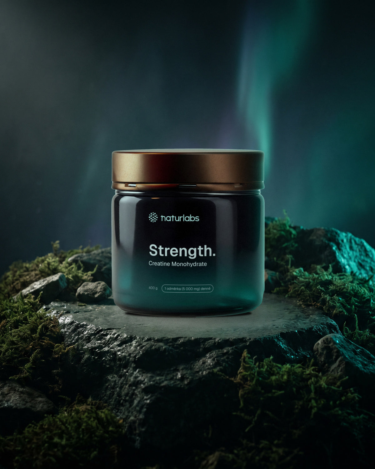 Strength. Výkon při intenzivním tréninku, návrh nového obalu