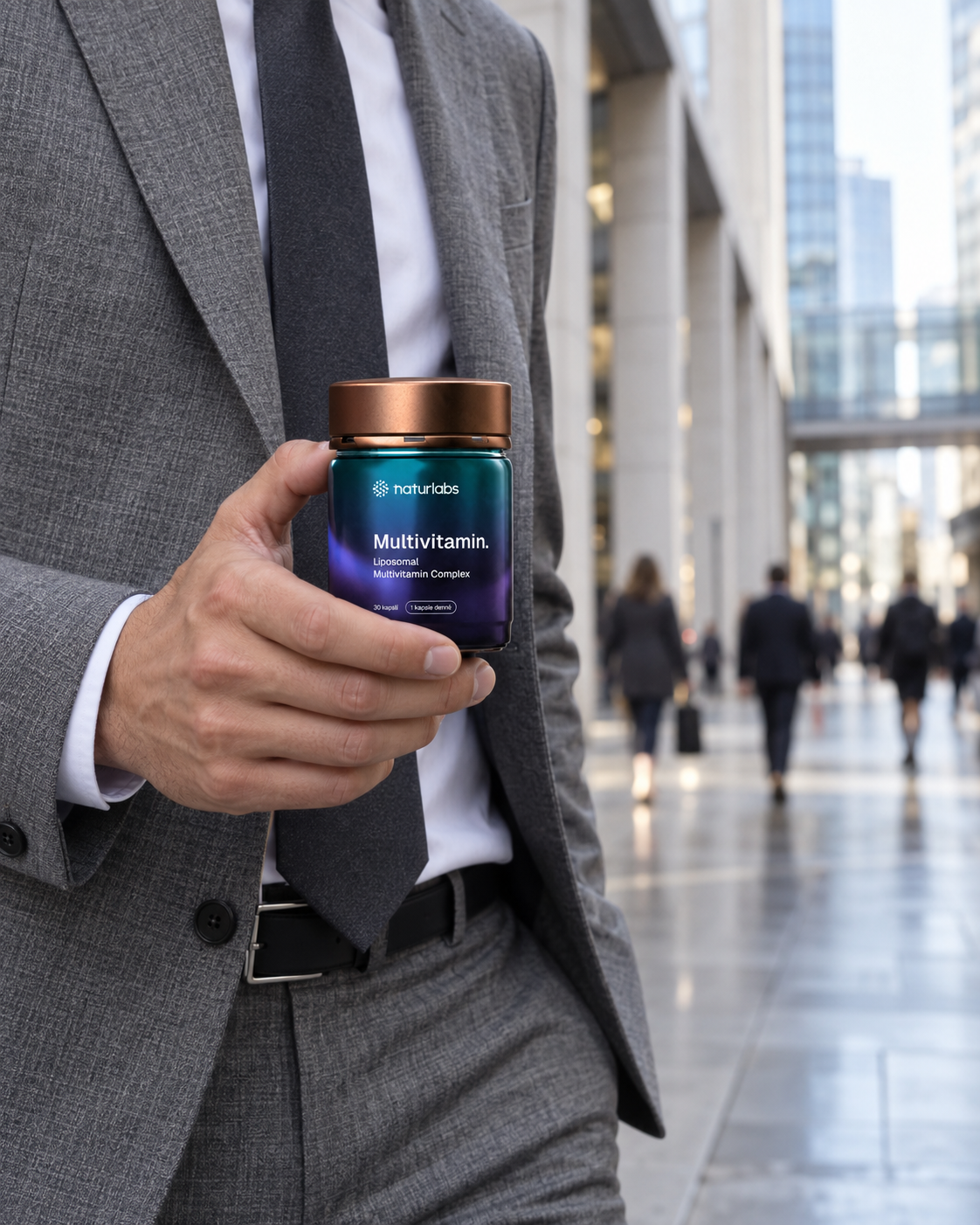 Liposomální multivitamin, redakční produktová fotografie 1