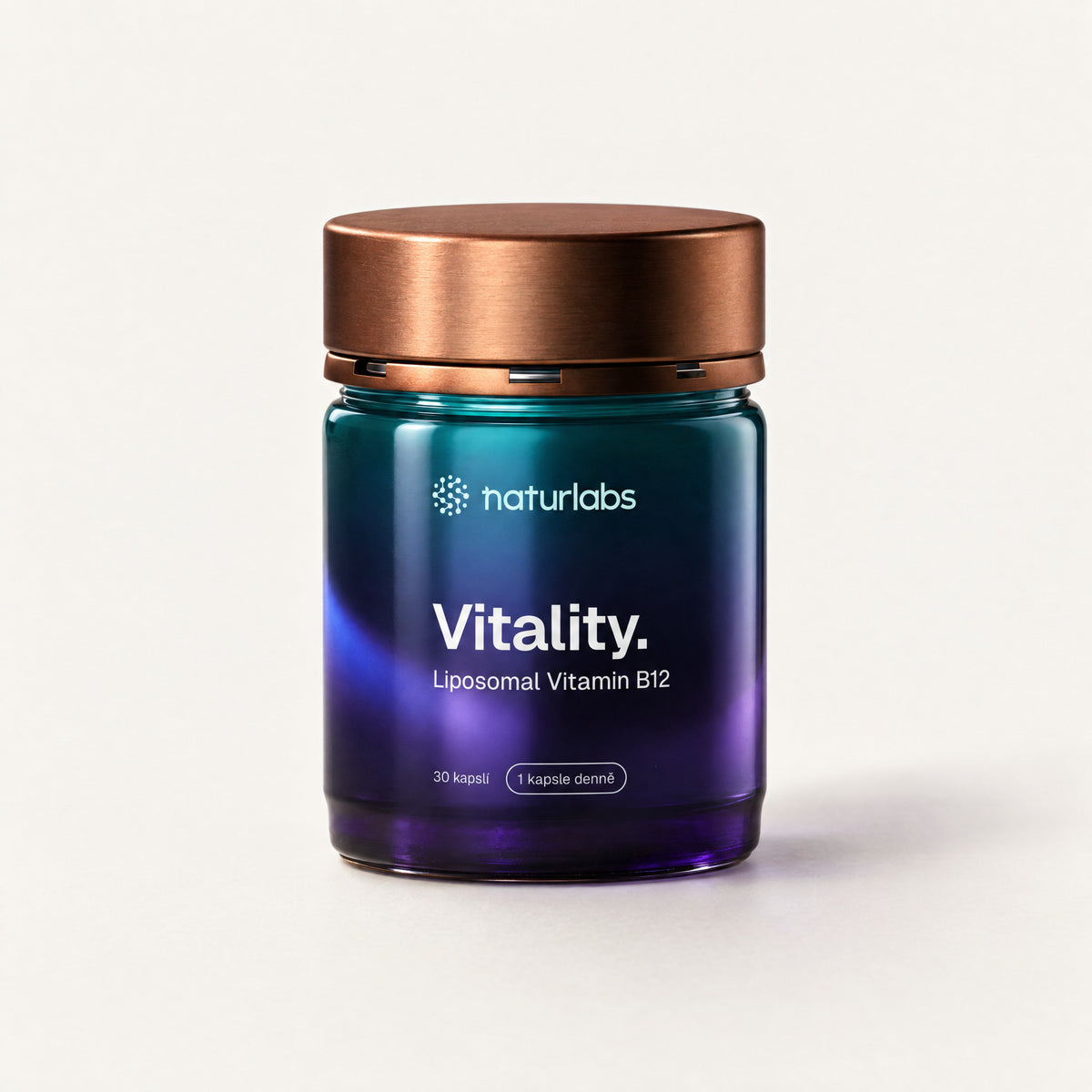 Naturlabs Vitality. Liposomální vitamin B12, 30 kapslí