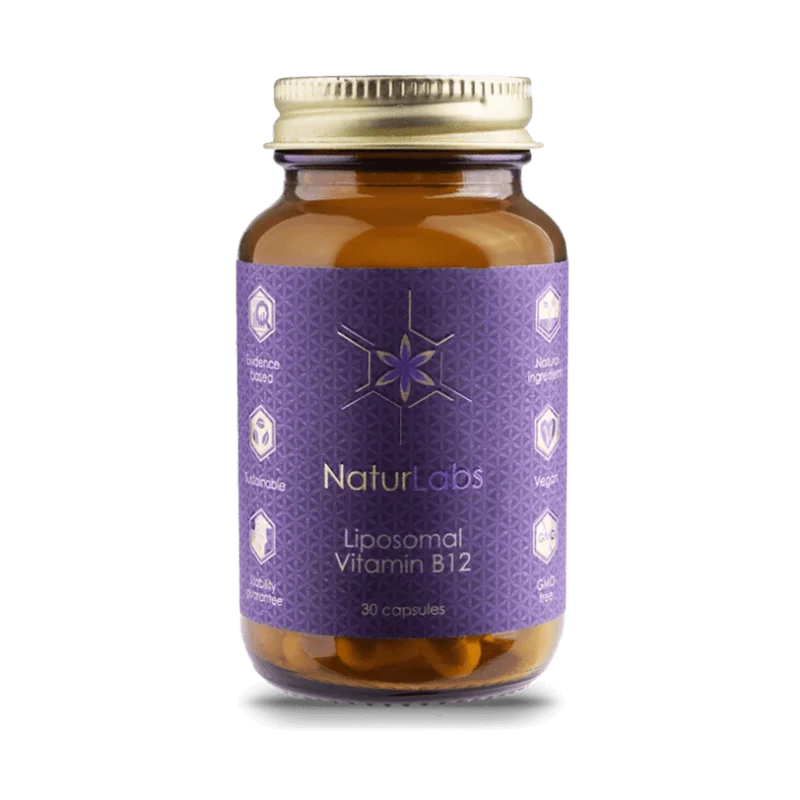 Liposomální Vitamín B12 NaturLabs, 30 kapslí